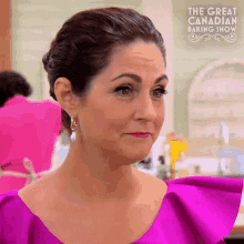 Touched Kyla Kennaley GIF - Touched Kyla Kennaley The Great Canadian Baking Show GIFs