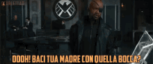 Nick Fury Avengers GIF - Nick Fury Avengers Vendicatori GIFs