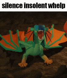 Wof Silence Insolent Whelp GIF - Wof Silence Insolent Whelp Dragon GIFs