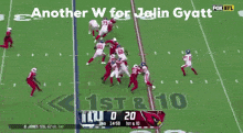 Another W For Jalin Gyatt Jalin Hyatt GIF - Another W For Jalin Gyatt Jalin Hyatt New York Giants GIFs