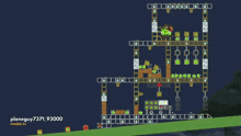 a screenshot of a video game with a score of 77419300