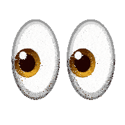 глаза эмодзи Sticker