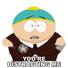 youre distracting me eric cartman south park s3e5 jakovasaurs