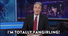 Fangirling GIF - Jon Stewart Fangirling Excited GIFs