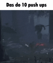 Das Do 10 Push Ups Resident Evil GIF