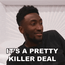 Its A Pretty Killer Deal Marques Brownlee GIF - Its A Pretty Killer Deal Marques Brownlee Mkbhd GIFs