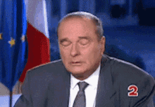Jacques Chirac Sad GIF
