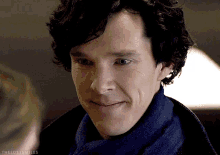 Sherlock Holmes Benedict Cumberbatch GIF - Sherlock Holmes Benedict Cumberbatch Smile GIFs