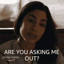 Are You Asking Me Out Maria Olivares GIF - Are You Asking Me Out Maria Olivares Outer Range GIFs