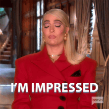 Im Impressed Real Housewives Of Beverly Hills GIF - Im Impressed Real Housewives Of Beverly Hills Thats Impressive GIFs