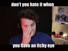 Theclumsyking Itchy Eye GIF - Theclumsyking Itchy Eye Eye GIFs
