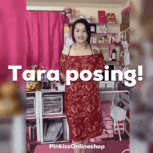 Tara Posing GIF - Tara Posing Pinkiss GIFs