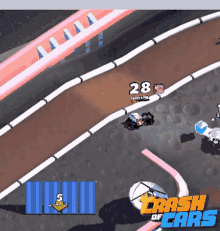 Crash Of Cars Video Game GIF - Crash Of Cars Video Game Gameplay