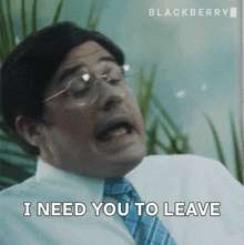 I Need You To Leave Paul GIF - I Need You To Leave Paul Blackberry GIFs