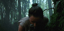 Actress-daisy-ridley Star-wars-episode-vii-the-force-awakens GIF - Actress-daisy-ridley Star-wars-episode-vii-the-force-awakens Woman-scared GIFs