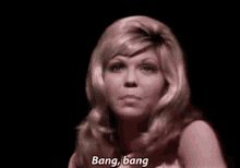 Bang Blond Girl GIF - Bang Blond Girl Sixties GIFs