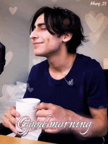 Good Morning Aidan Gallagher GIF - Good Morning Aidan Gallagher Morning GIFs