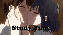 Study Time Anime GIF - Study Time Anime Kissing GIFs