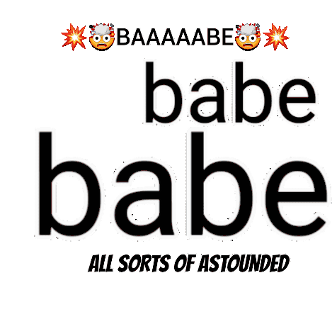 Babe Sticker - Babe Stickers