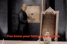 Your History Is Very Good Safe Box GIF - Your History Is Very Good Safe Box Very Good GIFs