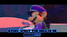 Smg4 Smg3 GIF - Smg4 Smg3 What The Hell Is He Doing GIFs