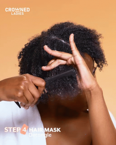 Hair Mask Detangle GIF - Hair Mask Detangle Brushing Hair - Discover &  Share GIFs