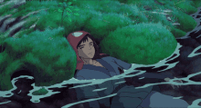 Princess Mononoke Ashitaka GIF - Princess Mononoke Ashitaka Water GIFs