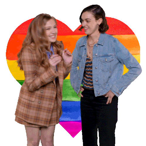 Happy Pride Lucy Sticker - Happy Pride Lucy Lake Meriwether Stickers