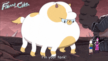 I'M Your Tank Cake GIF - I'M Your Tank Cake Adventure Time Fionna And Cake GIFs