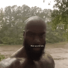 Black Man Screaming Black Man Screaming Under Rain GIF