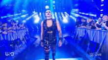 Rhea Ripley Entrance GIF - Rhea Ripley Entrance Walk Out GIFs