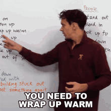 You Need To Wrap Up Warm Benjamin GIF - You Need To Wrap Up Warm Benjamin Engvid GIFs