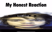 a picture of a young boy with the caption " my honest reaction breed "