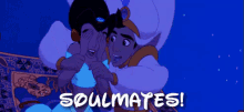 Alladin And Jasmine - Soulmates GIF - Aladdin Princess Jasmine Magic Carpet Ride GIFs