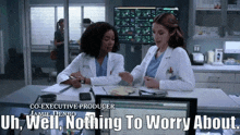 Greys Anatomy Jules Millin GIF - Greys Anatomy Jules Millin Uh Well Nothing To Worry About GIFs