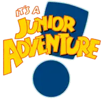 a logo that says it 's a junior adventure on it