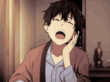 Anime Boy Listening Music During Sleep Nightlight by hatoroakashi2k22 on  DeviantArt