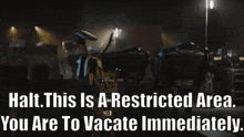 The Mandalorian Restricted Area GIF