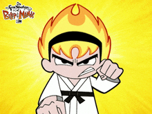 Throwing Punches Mandy GIF - Throwing Punches Mandy The Grim Adventures Of Billy And Mandy GIFs