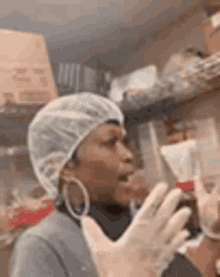 Woman Black GIF - Woman Black Chef GIFs