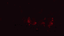 a person 's arm is shown in a red light