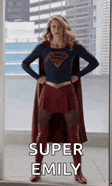 Supergirl Pose GIF - Supergirl Pose Hero GIFs