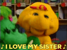 Barney And Friends Bj GIF - Barney And Friends Bj I Love My Sister GIFs