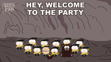 Hey Welcome To The Party Ike Broflovski GIF - Hey Welcome To The Party Ike Broflovski South Park GIFs
