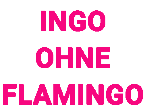 Ingo Ohne Flamingo Party Sticker - Ingo Ohne Flamingo Party Party Animal Stickers