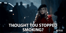 Thought You Stopped Smoking Smoking GIF
