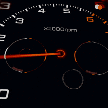 a speedometer that says acceleratebg on it