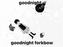 Forkbow Goodnight GIF - Forkbow Goodnight Omori GIFs