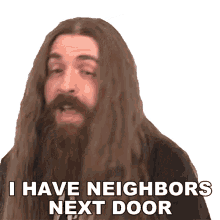 neighbors door