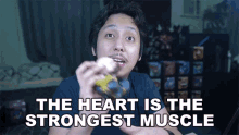 The Heart Is The Strongest Muscle Sh1n Boo GIF - The Heart Is The Strongest Muscle Sh1n Boo Ang Puso Ang Pinakamalakas Na Muscle GIFs